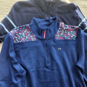 Vineyard Vines women  Navy Striped Sweater